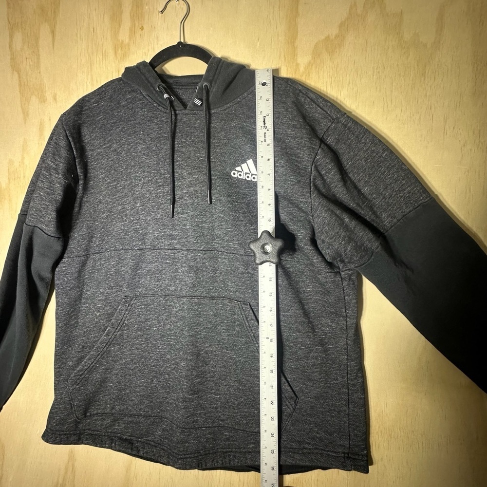 Adidas Team Issue Pullover Hoodie Black Size Large - Picture 5 of 8